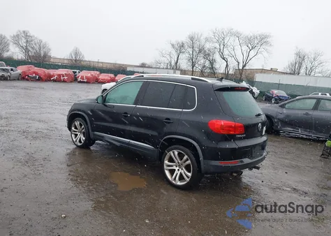2012 Volkswagen Tiguan Sel из США, поврежденный, VIN WVGAV7AX7CW583304